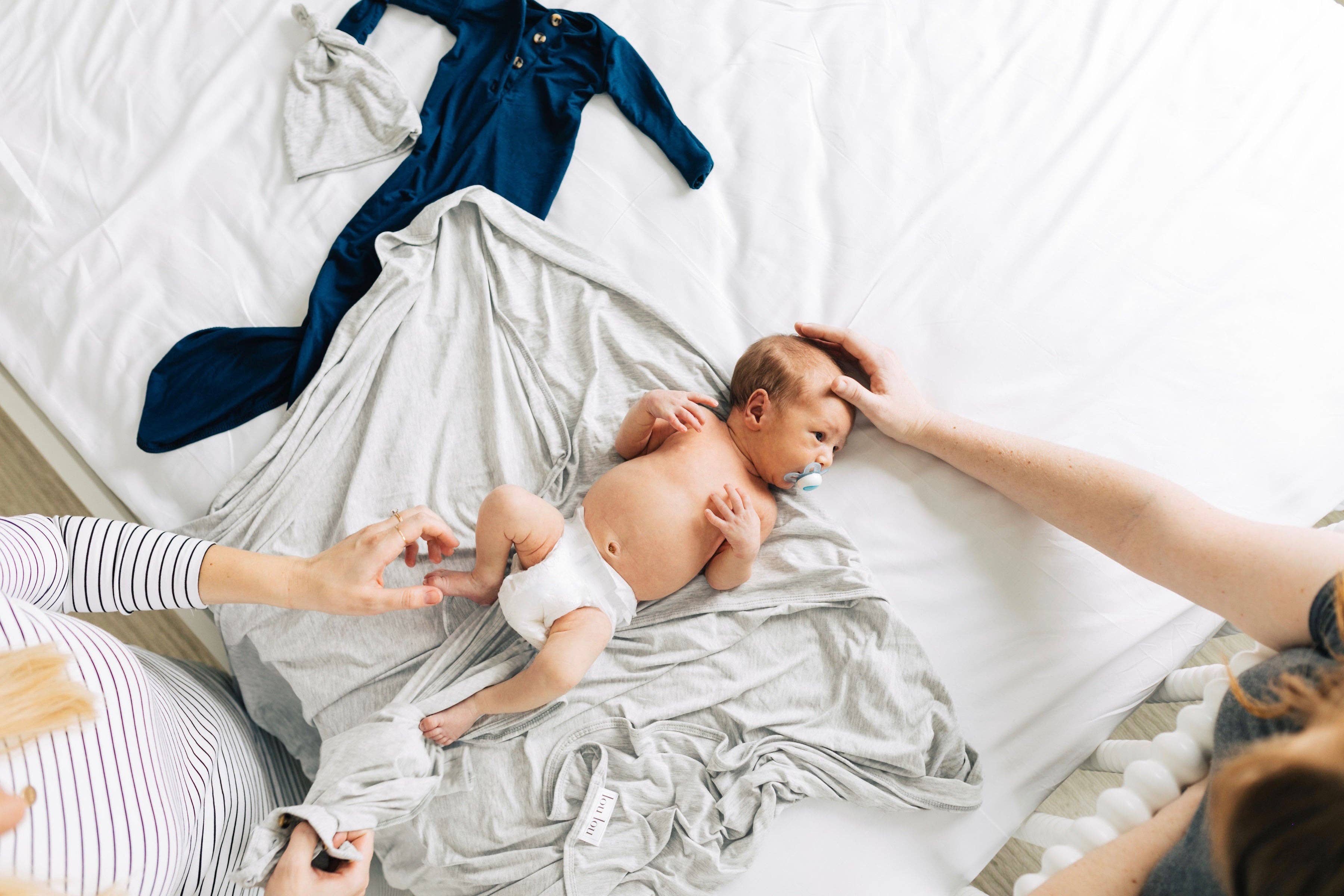 Lou Lou & Company - Asher Swaddle Blanket