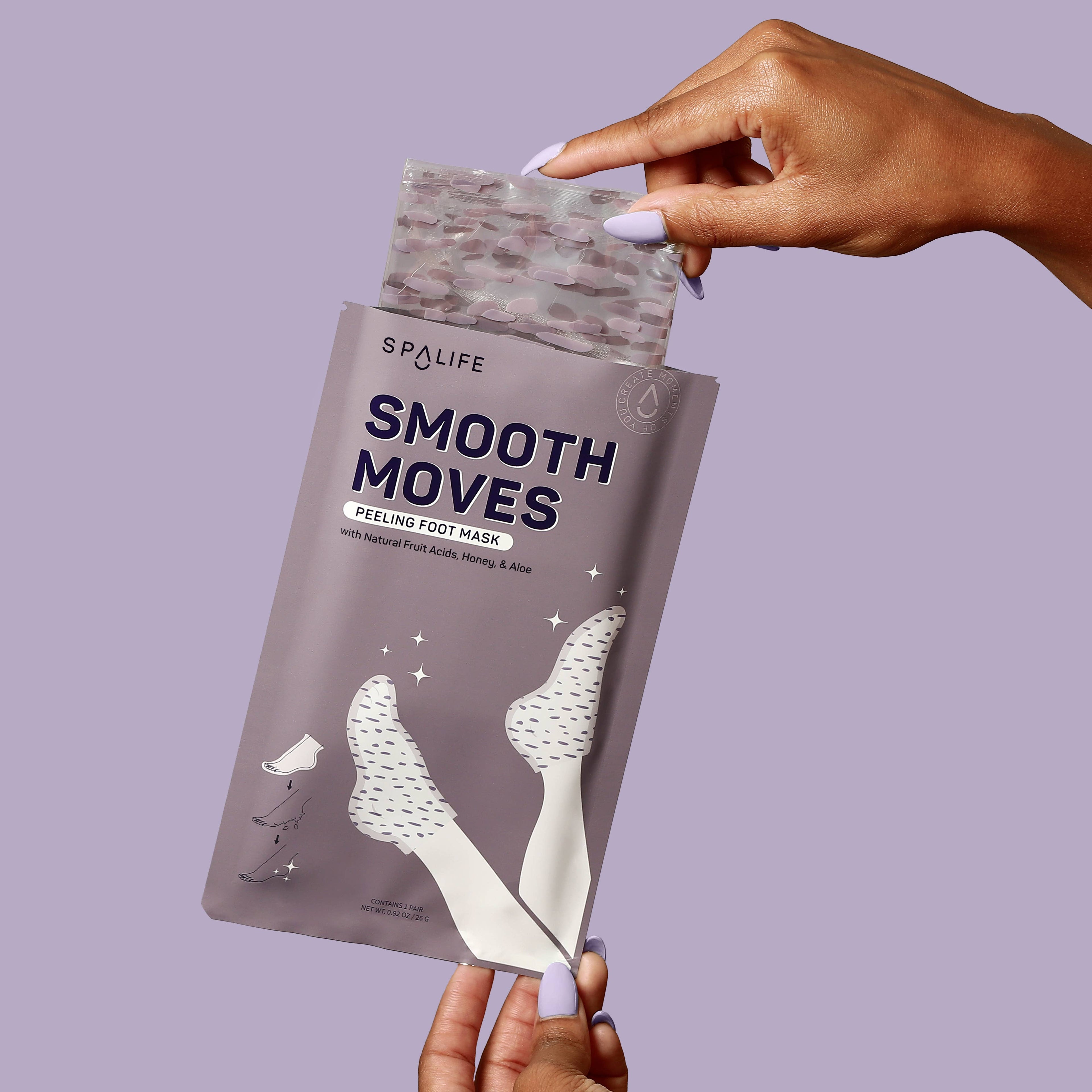 My Spa Life - Smooth Moves Peeling Foot Mask with Natural Fruit Acids