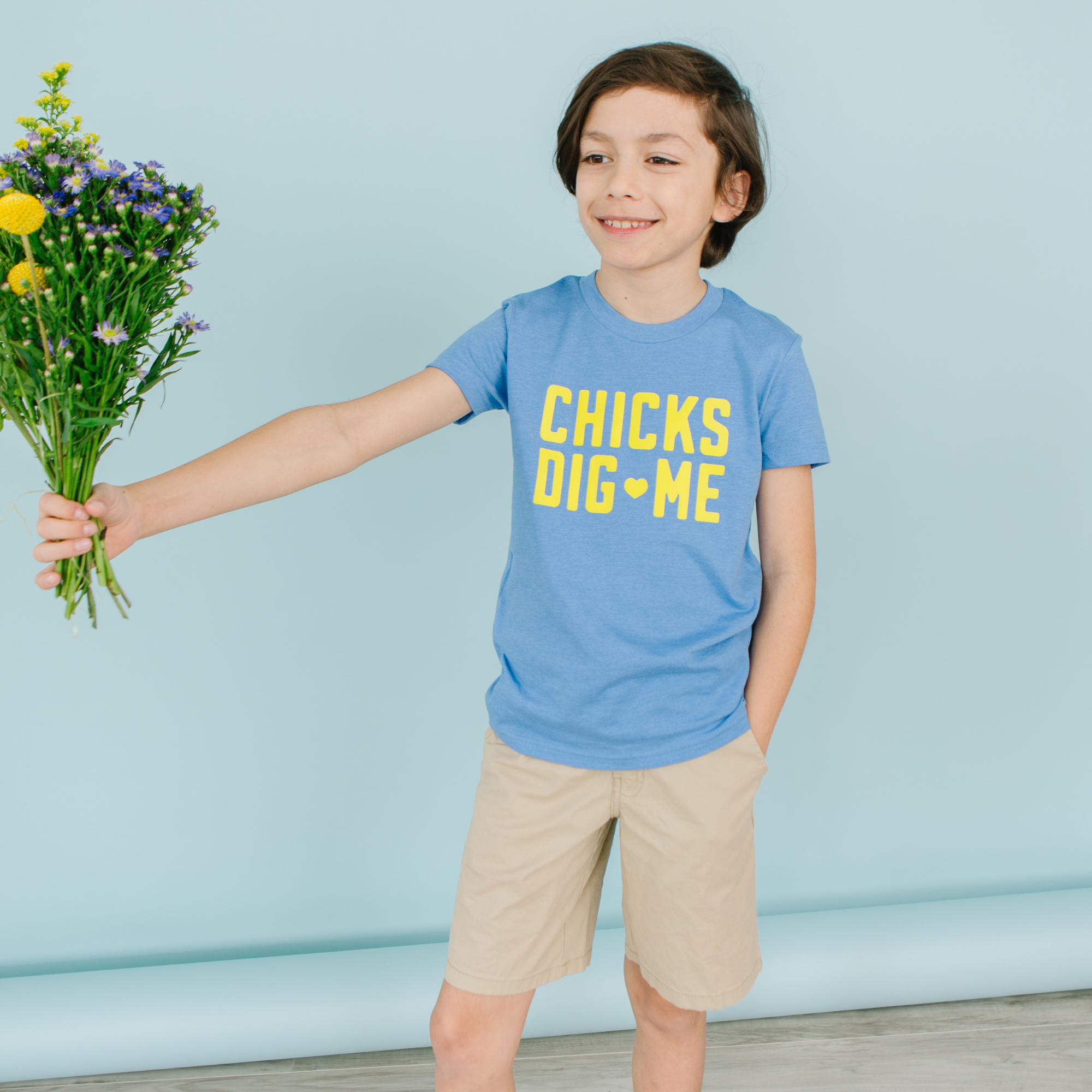 Benny & Ray Apparel - Chicks Dig Me Toddler and Youth Easter Shirt