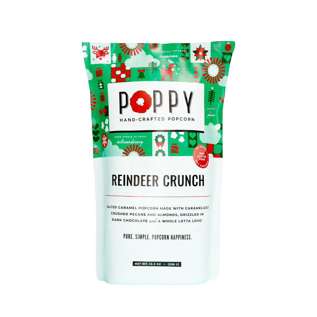 Poppy Hand-Crafted Popcorn - Reindeer Crunch Popcorn