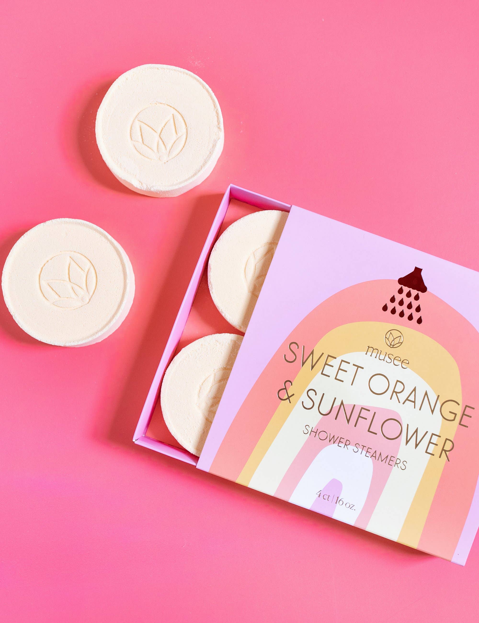 Musee - Sweet Orange & Sunflower Shower Steamers