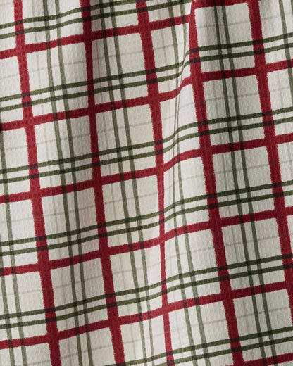 Geometry - Ribbon Pines Luxe Kitchen Towel - Holiday 2026