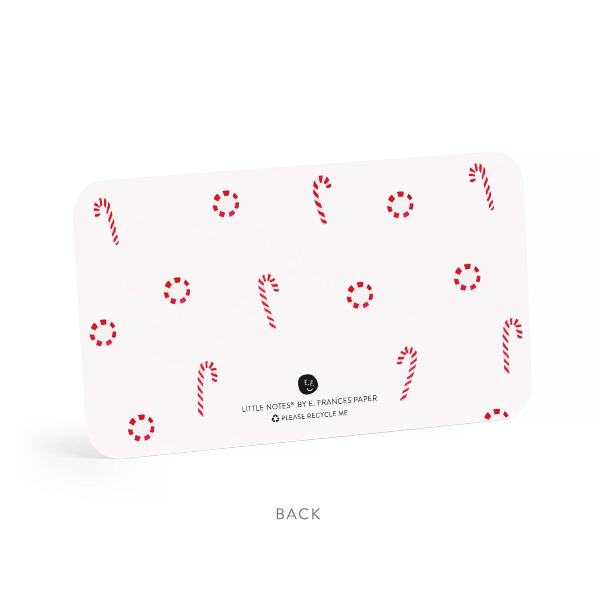 E. Frances Paper - Candy Cane Christmas Little Notes® Notecard Pack, Set of 55