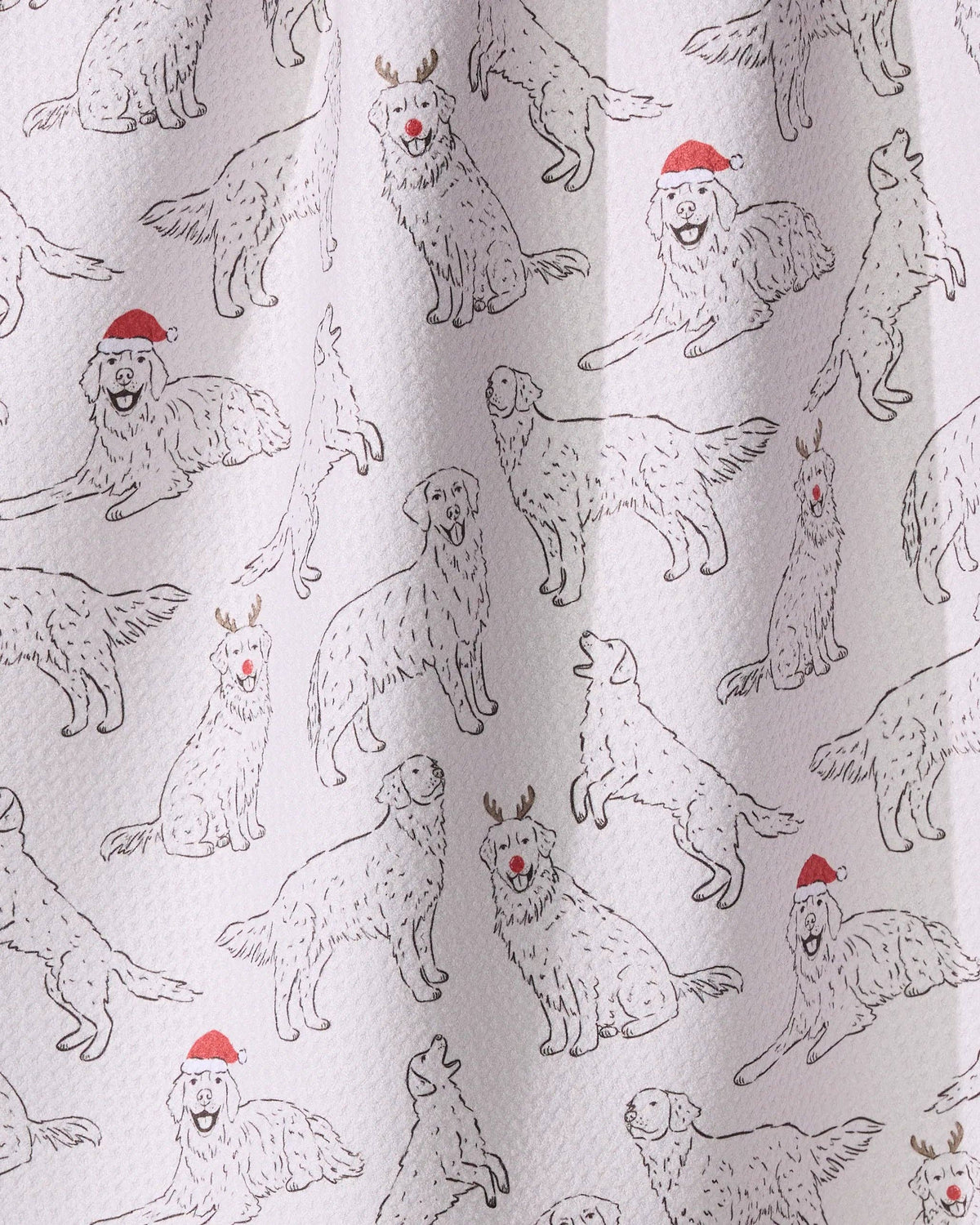 Geometry - Festive Goldens Tea Towel - Holiday 2026