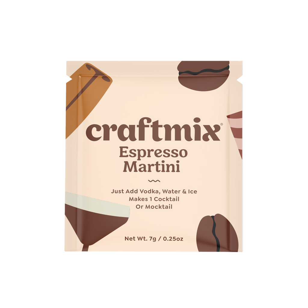 Craftmix - Espresso Martini Mixer - Single Packets / Caddy Refills