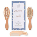 Fephas - Wooden Baby Hair Brush Set