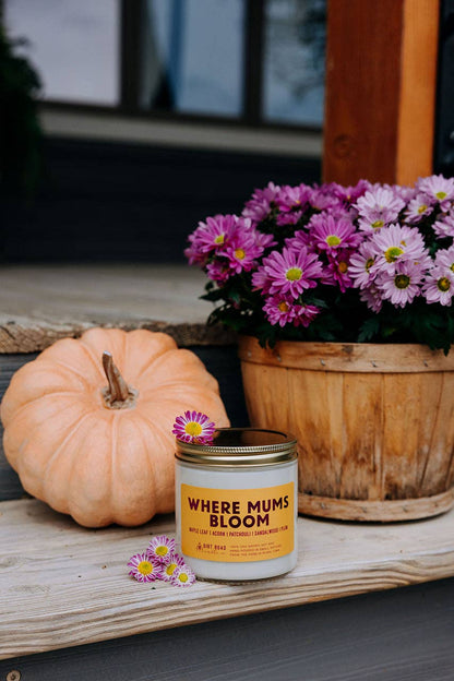 Dirt Road Candle Co - Where Mums Bloom Candle