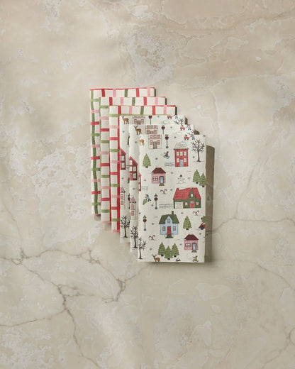 Geometry - Winter Village Not Paper Towel - Holiday 2026