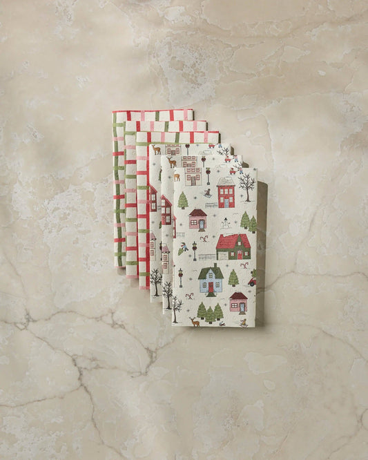 Geometry - Winter Village Not Paper Towel - Holiday 2026