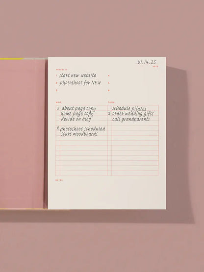 Moglea - Citron Hand Painted Folio