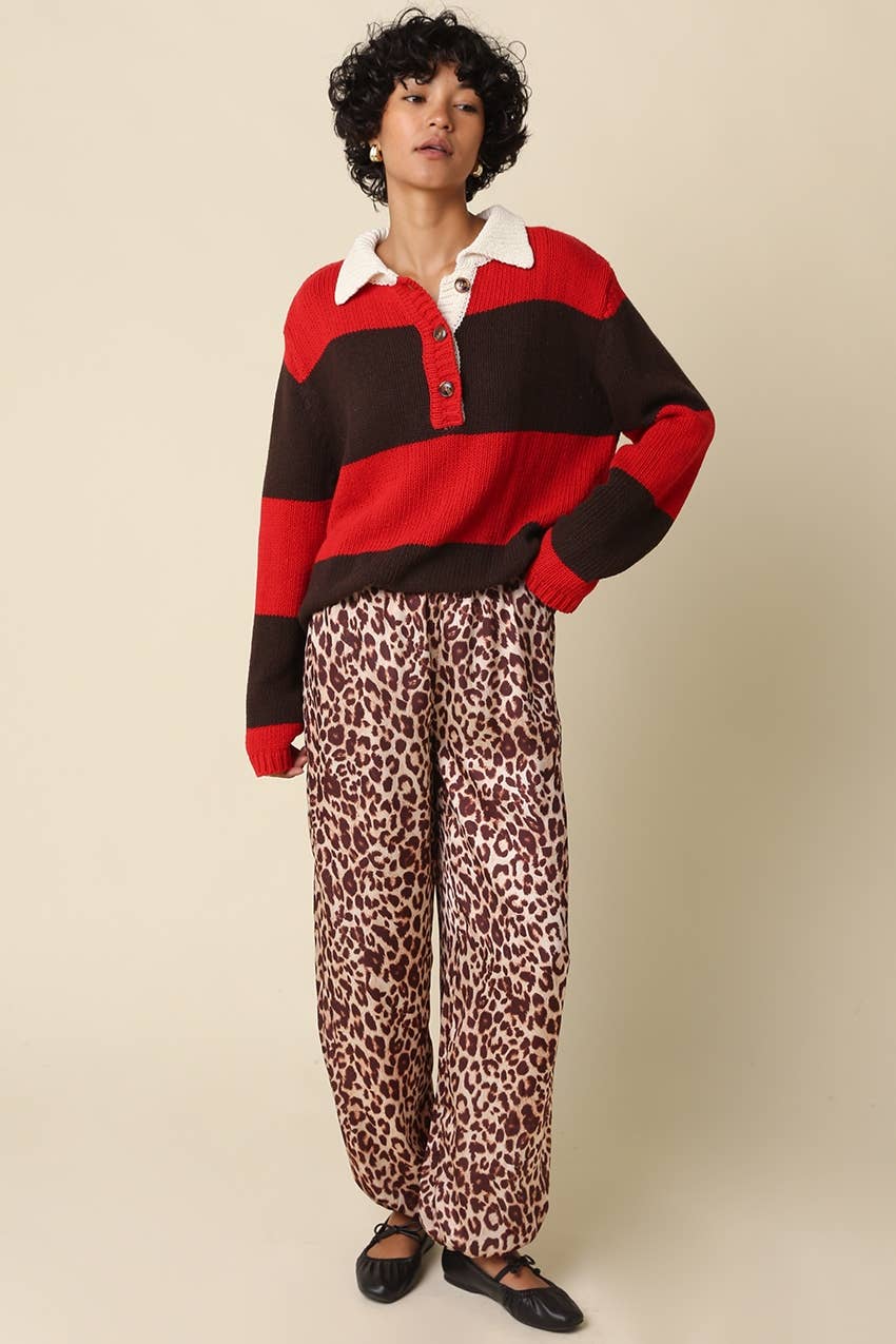 Macy Stripe Knit Sweater