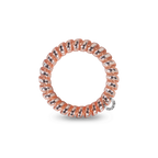 TELETIES - Spiral Hair Coils | Large | Millennial Pink Hair Ties
