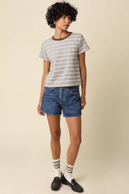 Mila Stripe Baby Tee