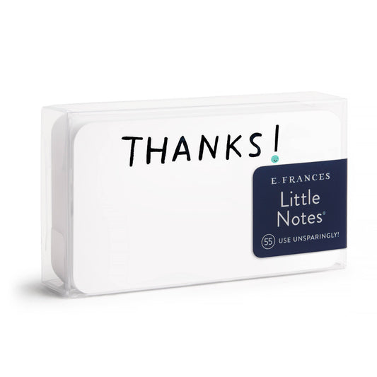 E. Frances Paper - Thanks Little Notes® NEW 55 Count
