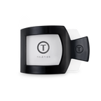 TELETIES - Jet Black Medium Flat Square Clip