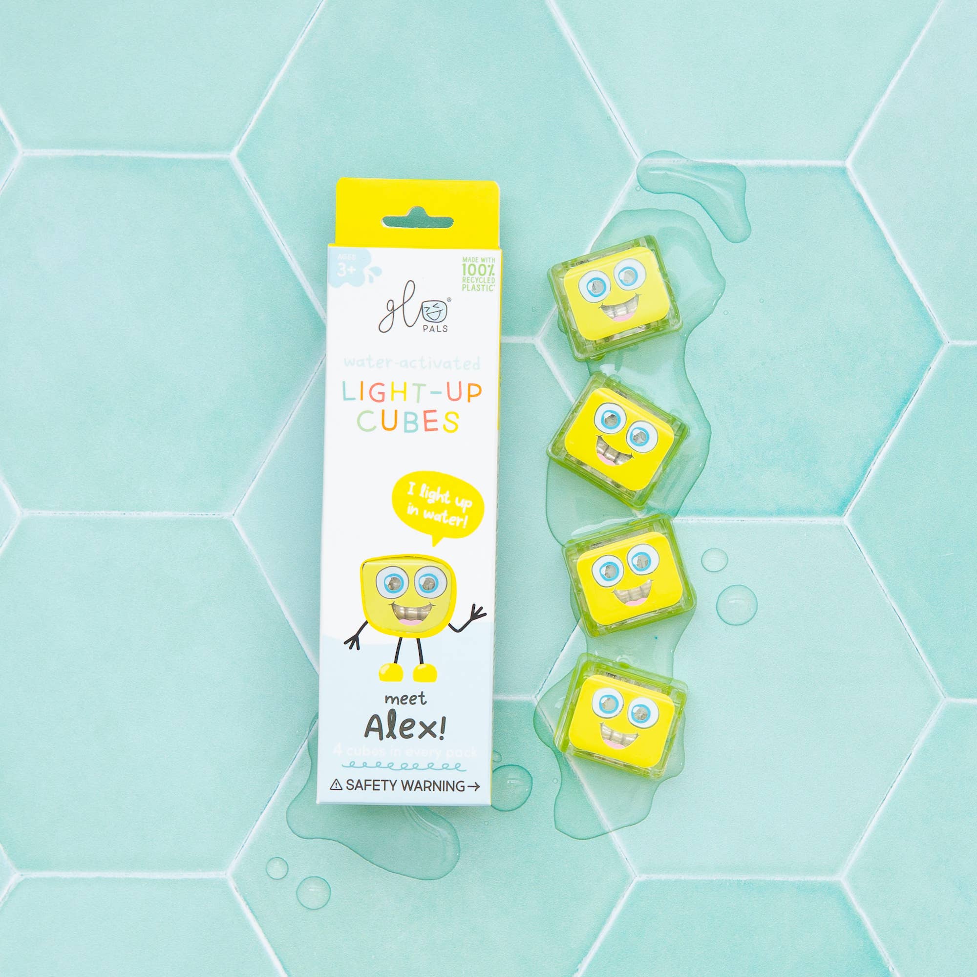 Glo Pals - Glo Pals Alex Light-Up Cubes
