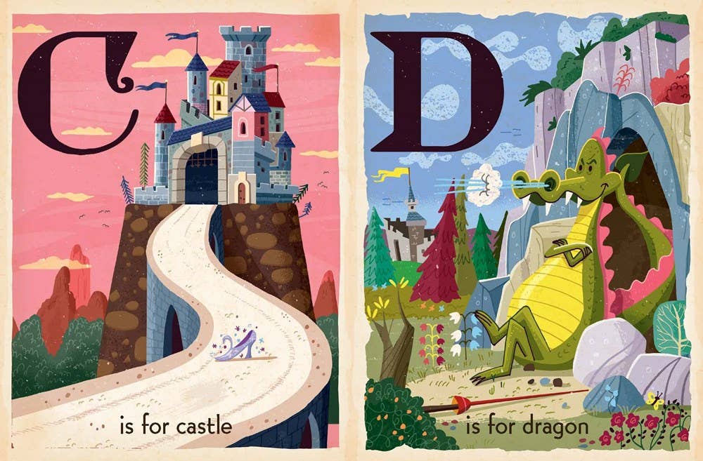 Gibbs Smith - F is for Fairy Tale: Alphabet board book