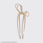 KITSCH - The Grinch x Kitsch Gold Bow French Hair Pin