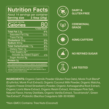 Clevr Blends - Iced Strawberry Matcha SuperLatte