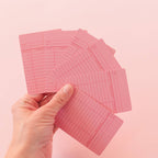 Pippi Post - Pink Library Card Deck Of Playing Cards