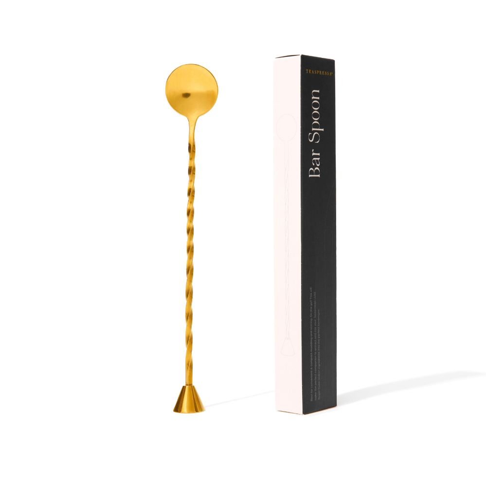TEASPRESSA | LUXE Mixer Cube - Bar Spoon and Muddler for Mixology