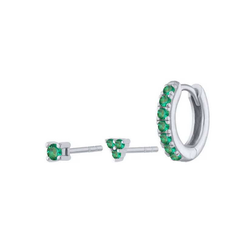 MAIVE - Claire Hoop and Studs Set