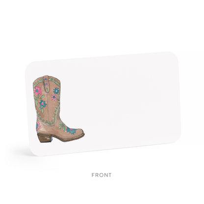 E. Frances Paper - Cowboy Boot Little Notes® NEW 55 Count