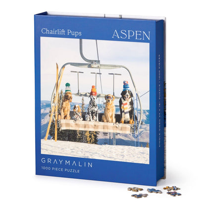 Gray Malin Aspen 1000 Piece Book Box Puzzle