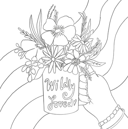 Penguin Random House LLC - Wildly Loved Coloring Book