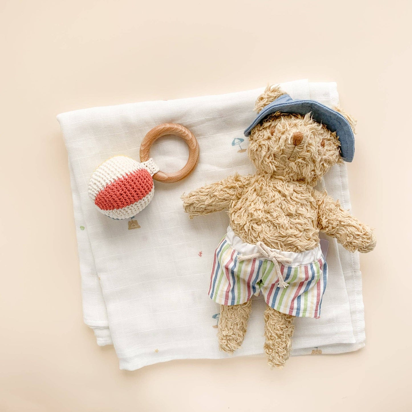 The Blueberry Hill - Plush Bear Beach Toy Ocean Coastal Summer Baby Kid Swim