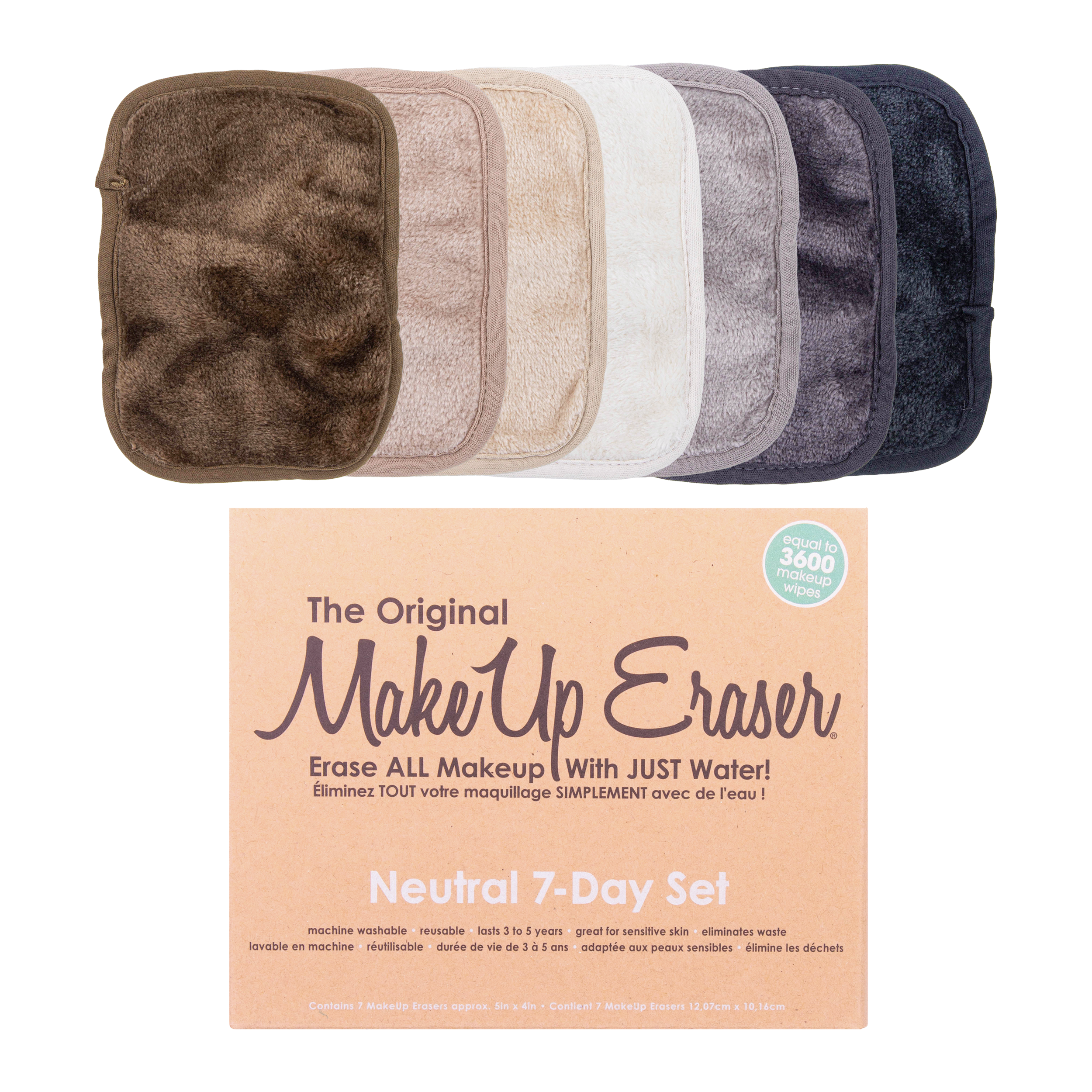 MakeUp Eraser - Neutral 7-Day Set | MakeUp Eraser