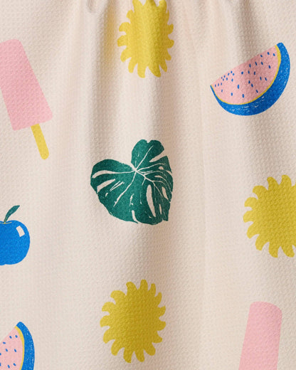 Geometry - Fruity Pop Tea Towel