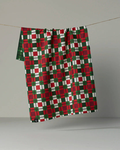 Geometry - Noel Plaid Luxe Kitchen Towel - Holiday 2026
