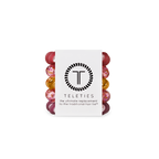 TELETIES - Spiral Hair Coils | Tiny | Burgundy Bliss Hair Ties