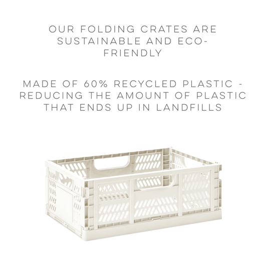 3 Sprouts - Modern Folding Crate - Large