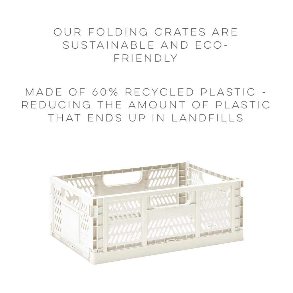 3 Sprouts - Modern Folding Crate - Medium