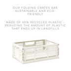 3 Sprouts - Modern Folding Crate - Medium