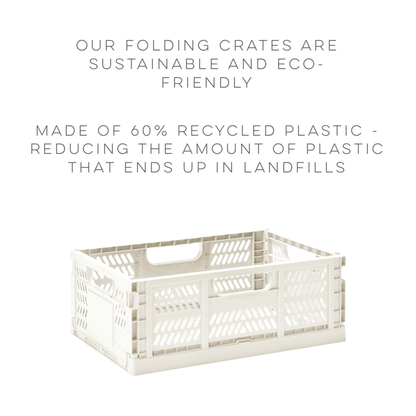 3 Sprouts - Modern Folding Crate - Medium