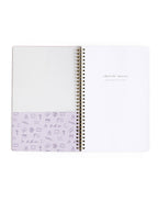 Church Notes Co. - Lilac Church Notes Bible Reference Notebook with Maps