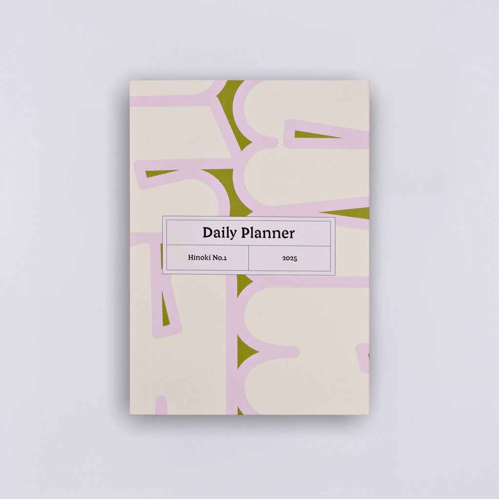 The Completist - Hinoki 2025 Dated Daily Planner Book
