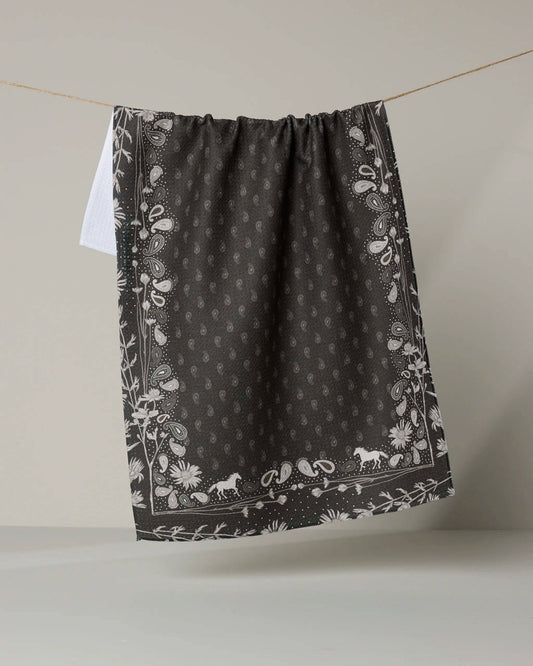 Geometry - Bronco Espresso Tea Towel