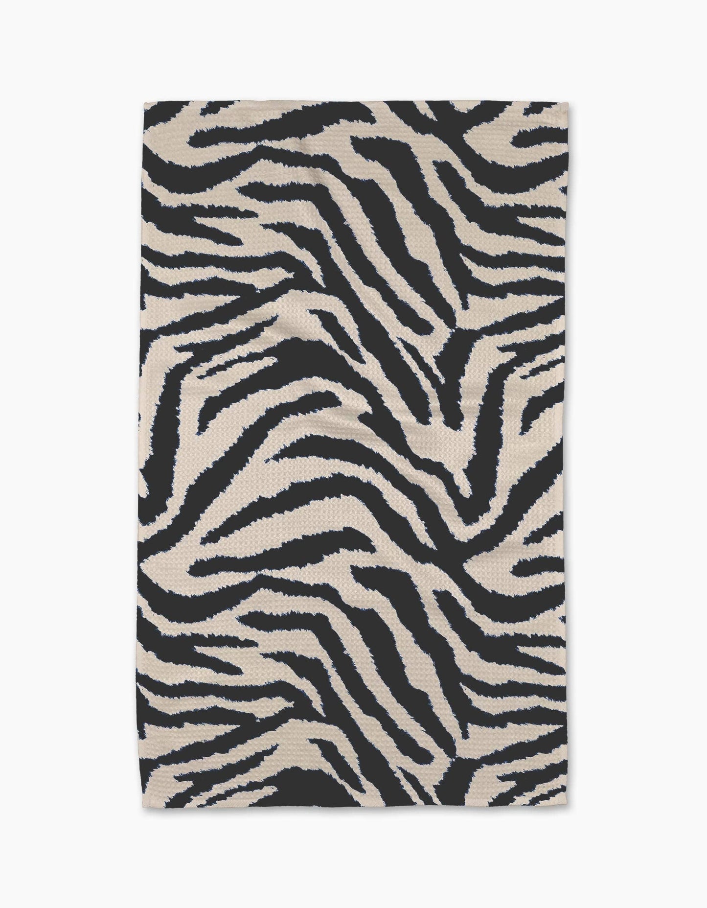 Geometry - Zira Black Tea Towel