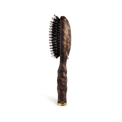 TELETIES - Boar Bristle Hair Brush | Tortoise