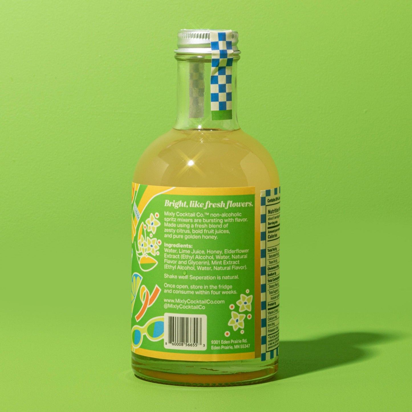 Mixly - Elderflower Mint Spritz Mixer