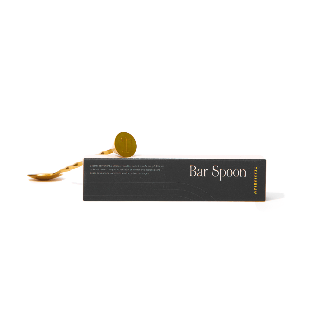 TEASPRESSA | LUXE Mixer Cube - Bar Spoon and Muddler for Mixology
