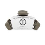 TELETIES - Classic Hair Clip | Medium | Sage It Ain't So