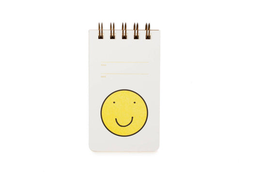 Shorthand Press - Reporter Notebook - Smiley Face