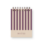 Ruff House Print Shop - Notes Stripe Mini Jotter Notebook
