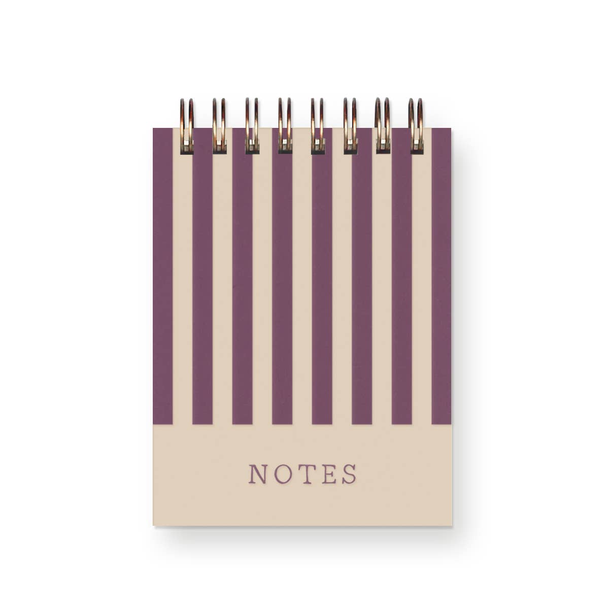 Ruff House Print Shop - Notes Stripe Mini Jotter Notebook