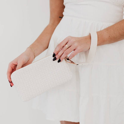 Pretty Simple - Emma Woven Clutch Wristlet